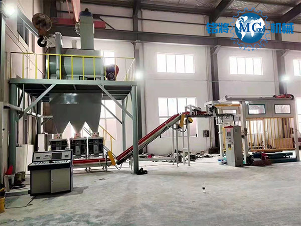 江蘇張家港輕質(zhì)石膏砂漿自動(dòng)化生產(chǎn)線(xiàn)安裝收尾！馬上準(zhǔn)備試機(jī)啦！