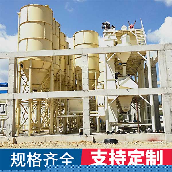 干混砂漿生產線設備組成，干混砂漿生產線有哪些設備