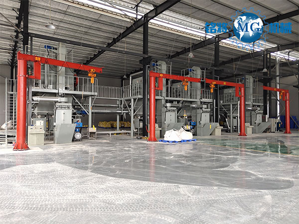 石膏砂漿生產設備安裝應注意哪些問題？