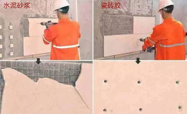 為什么說瓷磚膠企業比水泥砂漿企業更受歡迎？