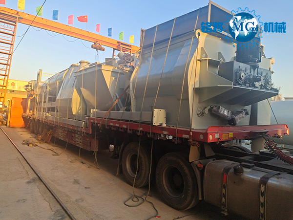 江西南昌全自動干粉砂漿生產(chǎn)線發(fā)貨！